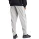 3. adidas Essentials Herrenhose mit 3 Streifen, Single-Jersey-Schnitt, schmal zulaufendem Bein und offenem Saum, Grau, KY4215