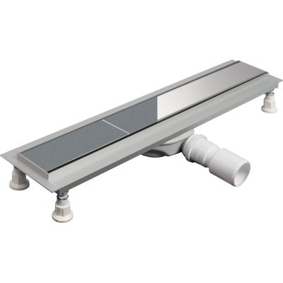 Lineare Bodenablaufrinne 80 cm - Wendbar