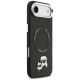 4. Karl Lagerfeld Karl & Choupette Pins MagSafe Hülle für iPhone Air - Schwarz