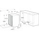 16. Einbau-Geschirrspüler 60 cm GORENJE GV16D9 | Energieeffizienzklasse D | 16 Maßgedecke | Speedwash | TotalDry