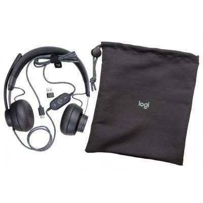 6. Logitech Zone Kabelgebundene Ohrhörer USB Teams Headset