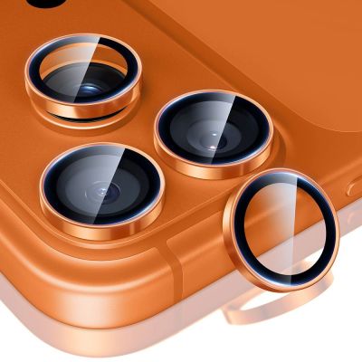 2. ESR Armorite Kameralinsenglas für iPhone 17 Pro / Max / 15 Pro / Max / 16 Pro / Max / 17 Pro / Max – Orange
