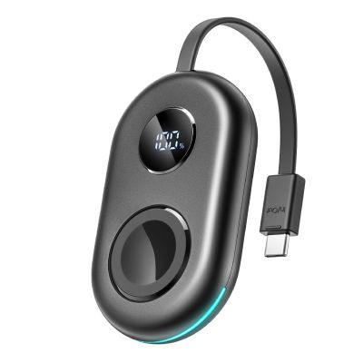 Powerbank mit kabellosem Laden Joyroom JR-W09 3W mit USB-C-Kabel für Apple Watch – Schwarz