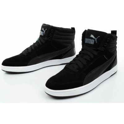 8. Puma Herren Rebound Street schwarze gefütterte Stiefeletten