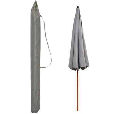6. GARTENSCHIRM 220 CM GRAU