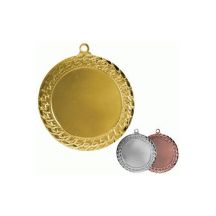 Goldmedaille mit Platz für ein 50-mm-Emblem – Stahlmedaille