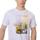 5. Herren-T-Shirt 4F M2660 weiß 4FWSS26TTSHM2660 10S
