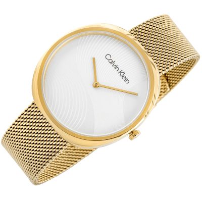 3. CALVIN KLEIN Sculpt 25200246 Damenuhr + Box