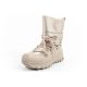 3. Lee Cooper Damen Winter Trekking Sportschuhe, isoliert, beige, Naturleder