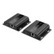 11. HDMI 4K/60Hz Twisted-Pair-Extender Cat.6 über IP 1G oder bis zu 120 m/200 m, max. 253 Empfänger, IR-Steuerung – Set