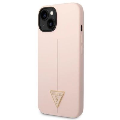 2. Guess GUHCP14SSLTGP iPhone 14 6.1" pink/pink Hardcase Silikondreieck