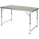 16. Klappbarer Campingtisch 120 x 60 x 70/62/55 cm + 4 Stühle, Grün