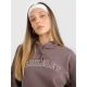 3. Damen-Sweatshirt mit Kapuze, offen, 4F 4FRAW25TSWSF2513-81S