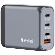 Verbatim GaN GNC-100 4-Port 100W/USB A/C Netzteil (EU/UK/US)