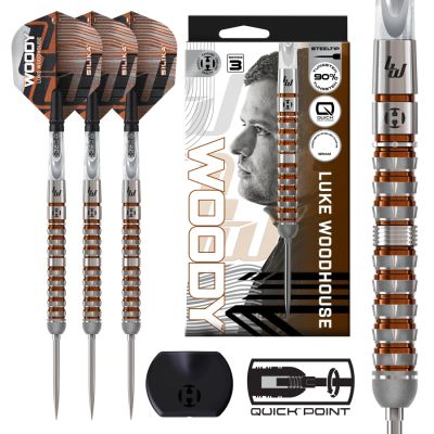 Harrows LUKE WOODHOUSE SERIE 3 90% Stahlspitzen-Darts