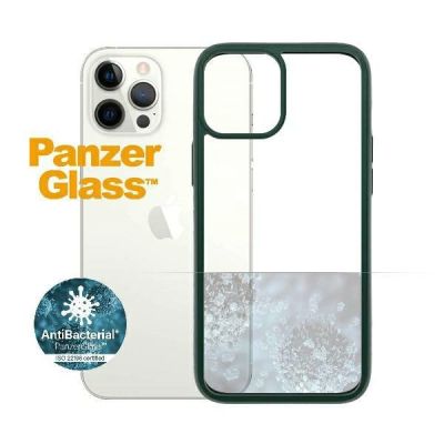 5. PanzerGlass ClearCase Hülle für iPhone 12 Pro Max – transparent und grün