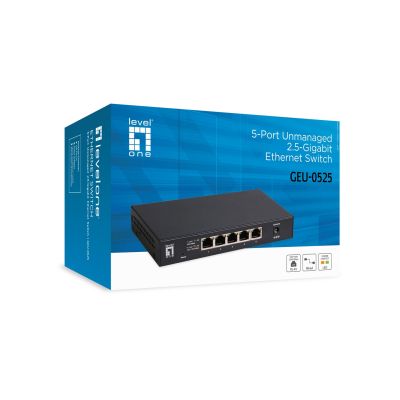 6. LevelOne GB 5-Port 2,5 Gbit/s Switch