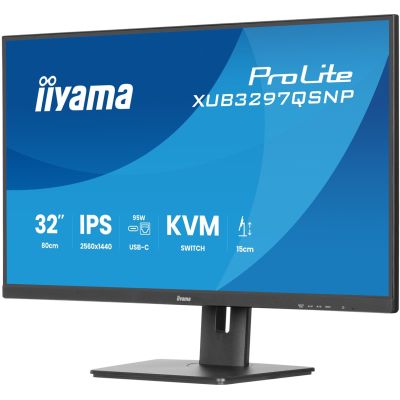 7. IIYAMA Monitor 80,0 cm (32,0") XUB3297QSNP-B1 16:9 2x HDMI+DP+USB-C