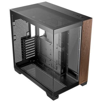 3. Antec C8 Full-Tower-Computergehäuse aus Holz, Schwarz
