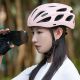 7. Rockbros Fahrradhelm mit Visier, abnehmbare UV-Brille, abnehmbares Visier, Unisex – Rosa