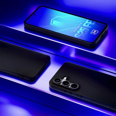 4. 3mk Matt Case für Samsung Galaxy S25 FE – Mattschwarz