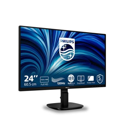 2. Philips Computermonitor der Serie 2000, Modell 24B2N2200/00, 60,5 cm (23,8 Zoll), 1920 x 1080 Pixel, Full HD LCD, Schwarz