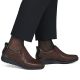 6. Rieker 47259-27 bequeme braune Damen-Lederschuhe