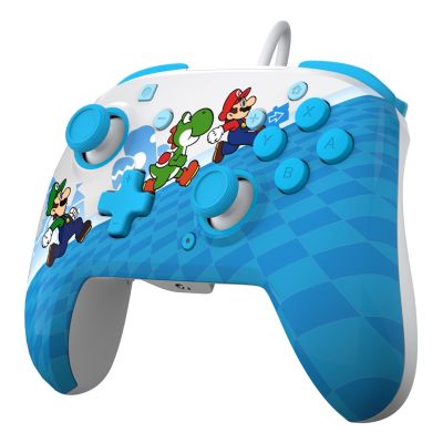 8. PDP Rematch: Mario Escape Multicolor USB-Gamepad Analog/Digital für Nintendo Switch, Nintendo Switch Lite und Nintendo Switch OLED