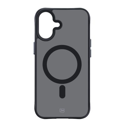 6. 3mk Smoke MagCase Hülle mit MagSafe für iPhone 16 – durchscheinend