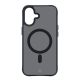 6. 3mk Smoke MagCase Hülle mit MagSafe für iPhone 16 – durchscheinend