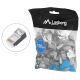 4. LANBERG Netzwerkstecker RJ45 (8P8C) CAT.5E FTP 100 Stück PLS-5000EZ