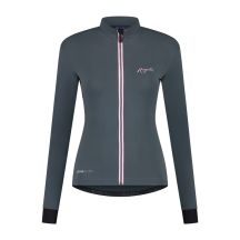 Rogelli DISTANCE Damen-Sweatshirt, grau-rosa, Größe 2XL