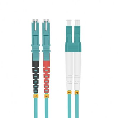 Helos 254695 InfiniBand/Glasfaserkabel 10 m E-2000 LC Farbe Aqua