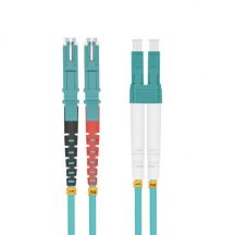 Helos 254695 InfiniBand/Glasfaserkabel 10 m E-2000 LC Farbe Aqua