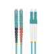 Helos 254695 InfiniBand/Glasfaserkabel 10 m E-2000 LC Farbe Aqua