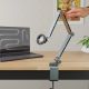4. Wozinsky WTY0YS1 Magnethalterung, 360° drehbar, solide, für Telefon und Tablet - grau