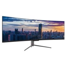 LC-Power LC-M49-DQHD-120-CQ Computermonitor 124,5 cm (49") 5120 x 1440 px UltraWide Quad HD QLED Schwarz