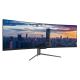 LC-Power LC-M49-DQHD-120-CQ Computermonitor 124,5 cm (49") 5120 x 1440 px UltraWide Quad HD QLED Schwarz