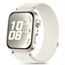 Tech-Protect Nylonarmband für Huawei Watch Fit 3 / 4 / 4 Pro / 5 / 5 Pro – Weiß