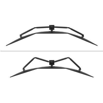 8. Tischhalterung für 3 Monitore 10-27" NEOMOUNTS DS60-600BL3