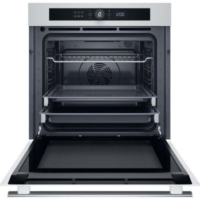 2. Einbaubackofen WHIRLPOOL WOI4S8HM2SWA weiß Hydrolyse Dampf+ SoftClose AirFry