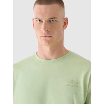 3. Oversize-Langarmshirt für Herren mit Print, Größe 4F 4FRAW24TLONM502-44S