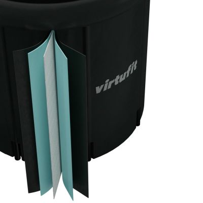 7. VIRTUFIT EISBAD XXL - 375 LITER - ANTHRAZIT - MIT ZUBEHÖR
