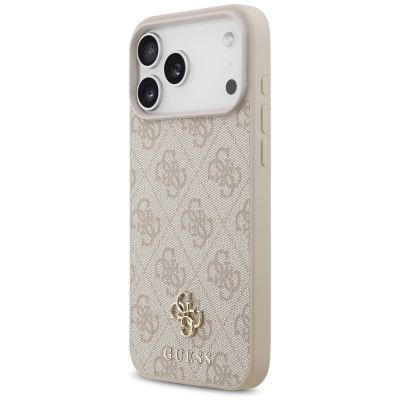 2. Guess 4G Small 4G und Classic MagSafe Hülle für iPhone 17 Pro Max – pink