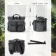 4. Rockbros H46 Rucksack-Satteltasche/Lenkertasche – Grau