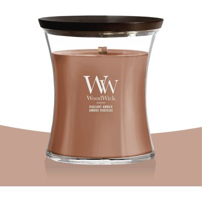 2. RADIANT AMBER WOODWICK Ellipse Kerze