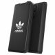 9. Adidas OR Booklet Case BASIC iPhone 14 Pro 6,1" schwarz/schwarz weiß 50182