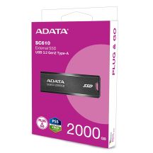 ADATA SSD SC610 2 TB SCHWARZ
