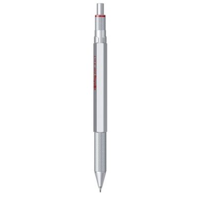 9. Rotring MULTIPEN 600 Silber Drei-in-Eins-Stift und Bleistift