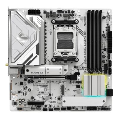 3. ASRock B850M Steel Legend WiFi Mainboard